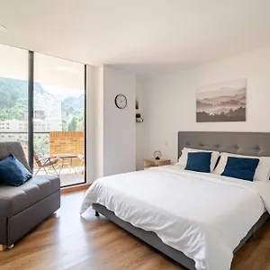 Loft Con Vista única Al Centro Y Monserrate Bogotá